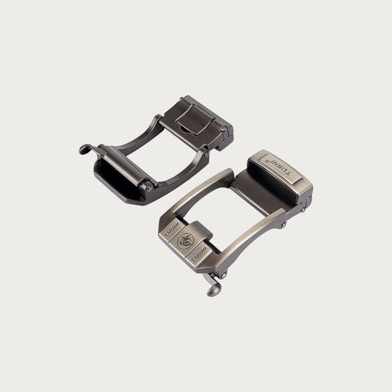 Boucles automatiques en alliage de zinc pour ceinture Ceintura Foggia, design tactique robuste et moderne Image