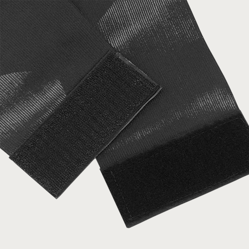 Ceintura ceinture large style corset noire en PU avec fermeture auto-agrippante ajustable