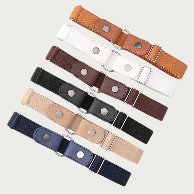 Ceintura ceinture élastique invisible sans boucle disponible en plusieurs coloris pour femme