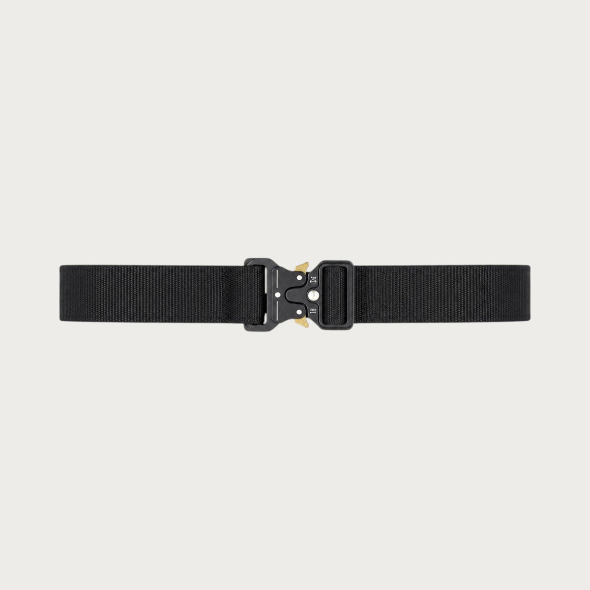 Ceinture militaire Ceintura noire en nylon 1200D avec boucle tactique robuste en alliage de zinc pour homme Image