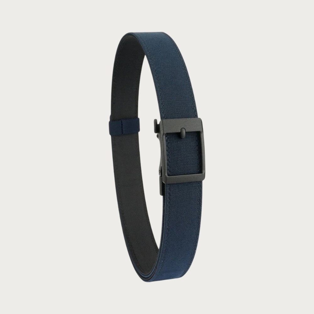 Ceinture militaire Ceintura en toile de nylon bleu marine avec boucle automatique noire à déverrouillage rapide