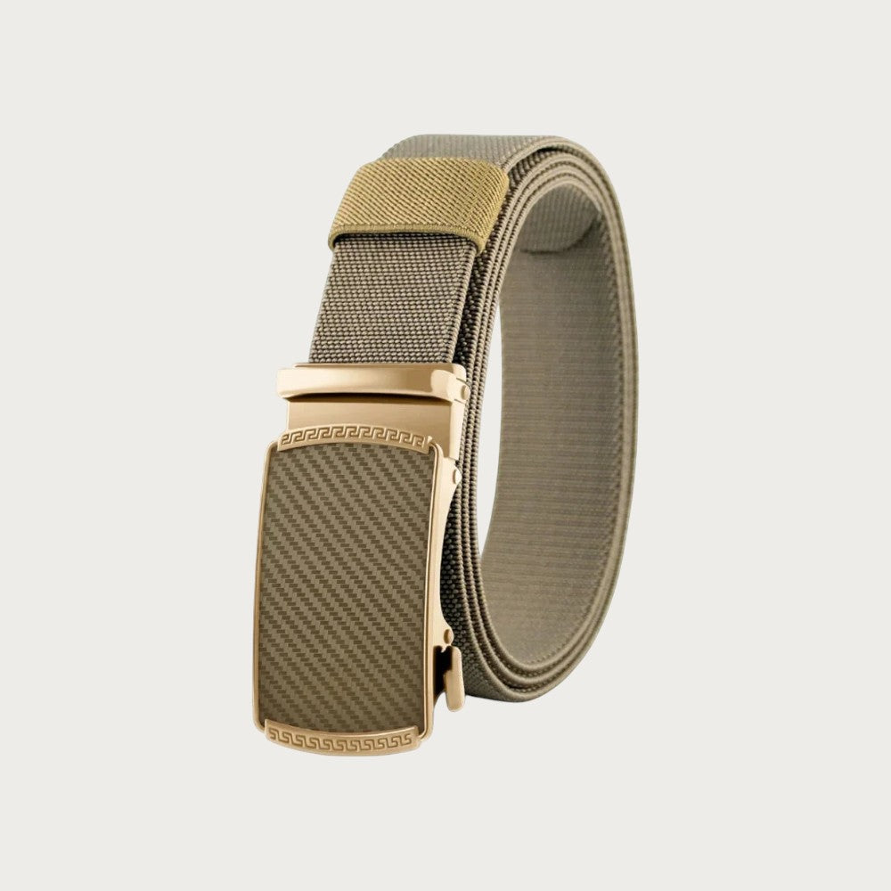 Ceintura ceinture tactique kaki en nylon avec boucle automatique en alliage métallique pour un style décontracté